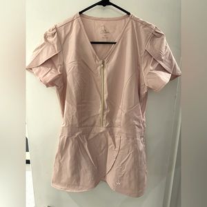 Scrub set light pink